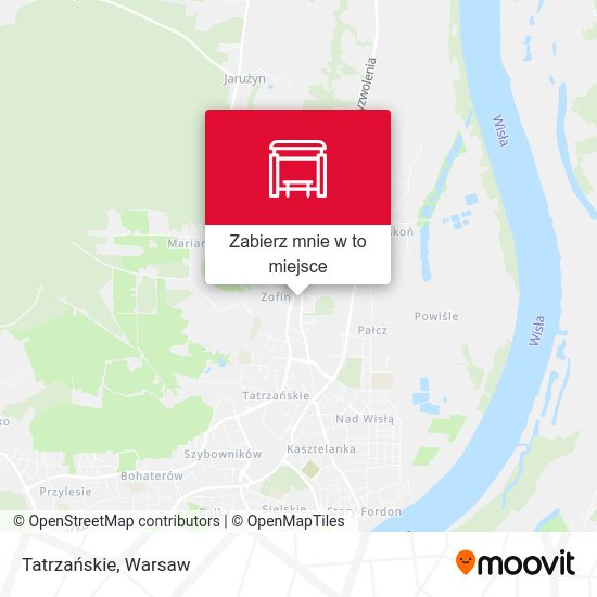 Mapa Tatrzańskie