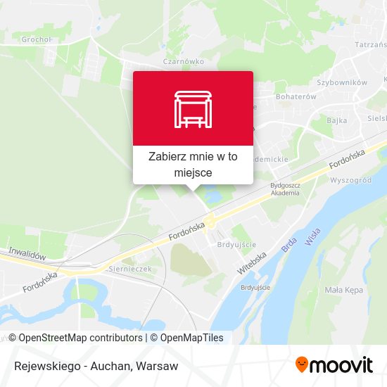 Mapa Rejewskiego - Auchan