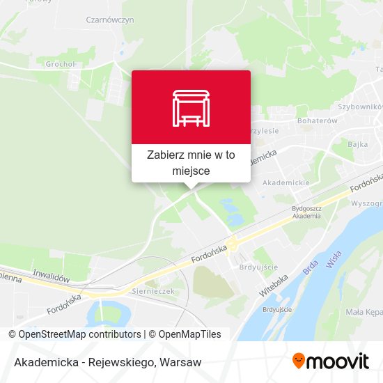 Mapa Akademicka - Rejewskiego