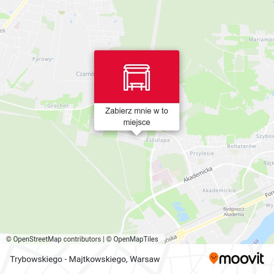 Mapa Trybowskiego - Majtkowskiego