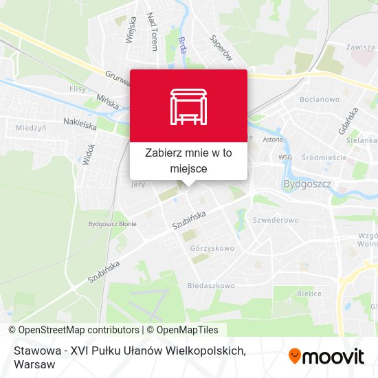 Mapa Stawowa - XVI Pułku Ułanów Wielkopolskich