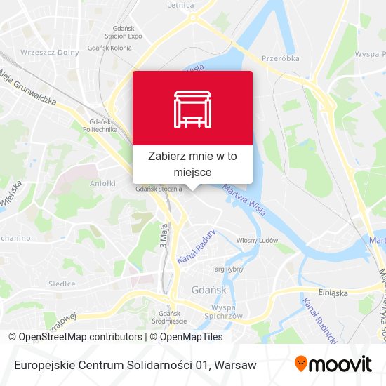 Mapa Europejskie Centrum Solidarności 01