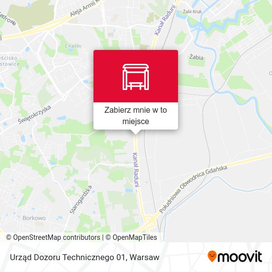 Mapa Urząd Dozoru Technicznego 01