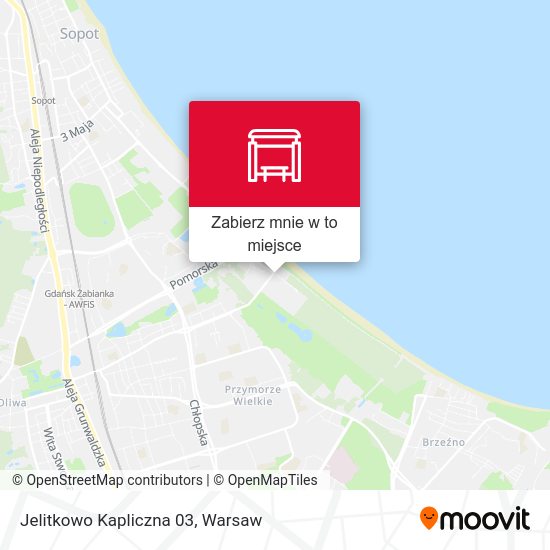 Mapa Jelitkowo Kapliczna 03