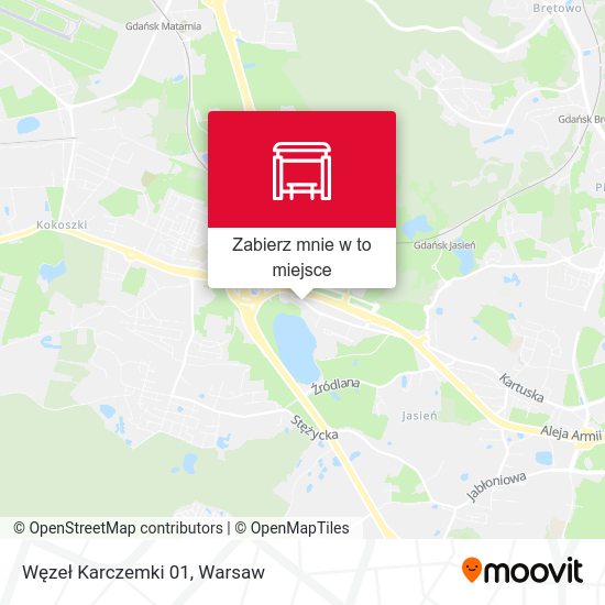 Mapa Węzeł Karczemki 01