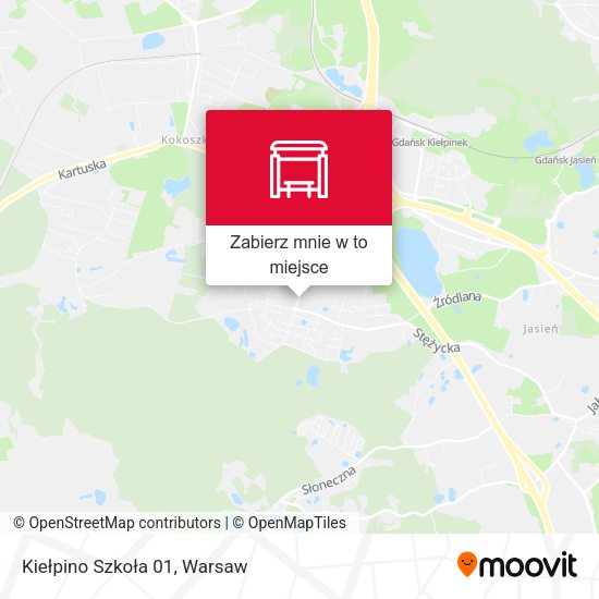 Mapa Kiełpino Szkoła 01