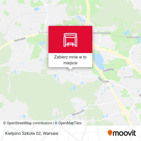 Mapa Kiełpino Szkoła 02