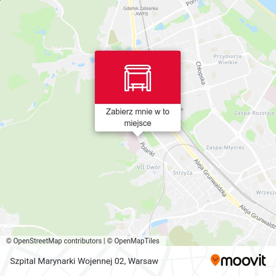 Mapa Szpital Marynarki Wojennej 02