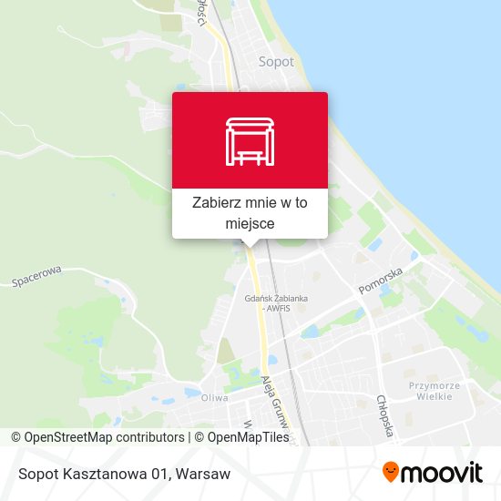 Mapa Sopot Kasztanowa 01