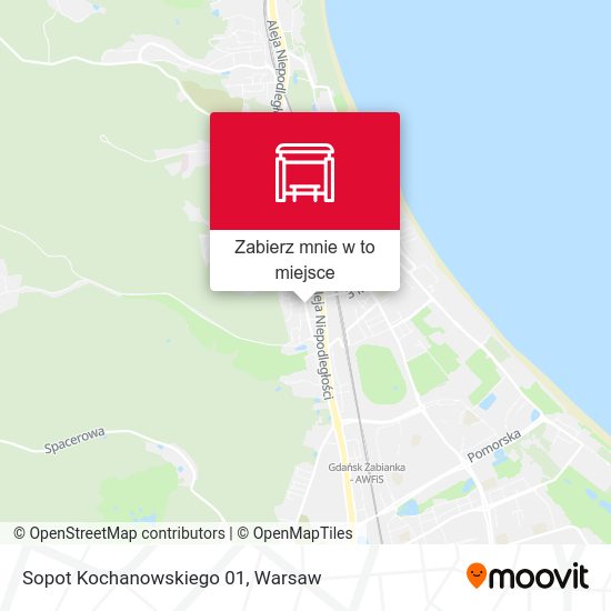 Mapa Sopot Kochanowskiego 01