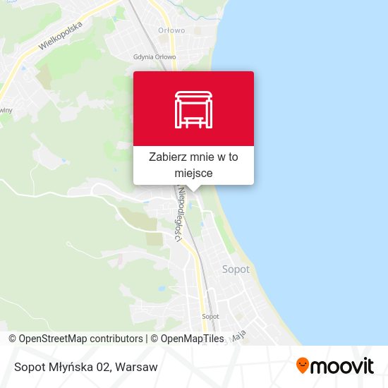 Mapa Sopot Młyńska 02