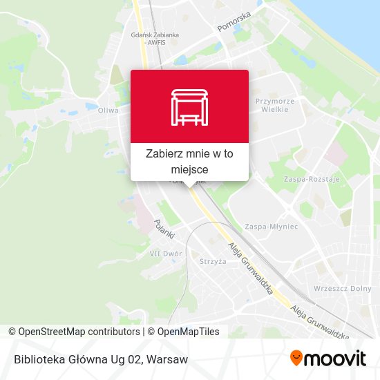 Mapa Biblioteka Główna Ug 02