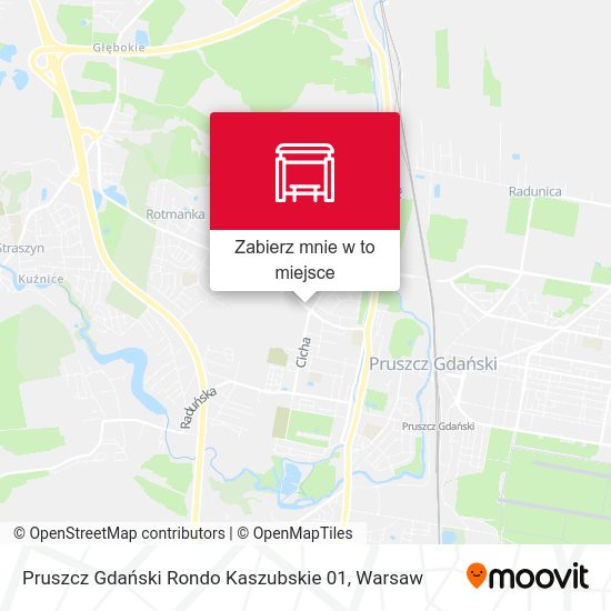 Mapa Pruszcz Gdański Rondo Kaszubskie 01