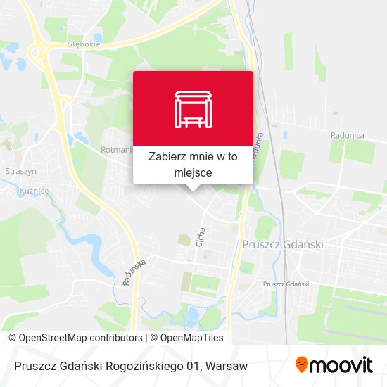 Mapa Pruszcz Gdański Rogozińskiego 01