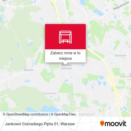 Mapa Jankowo Conradiego Pętla 01