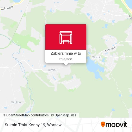 Mapa Sulmin Trakt Konny 19