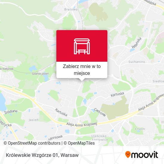 Mapa Królewskie Wzgórze 01