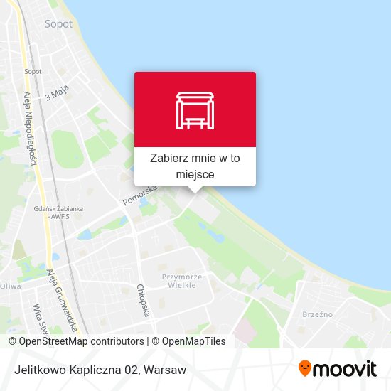 Mapa Jelitkowo Kapliczna 02