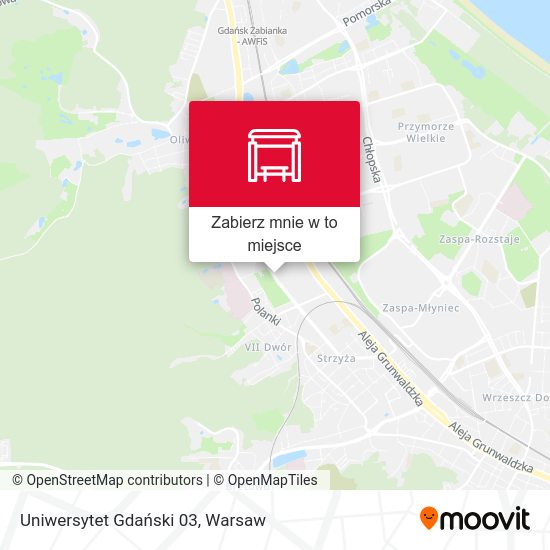 Mapa Uniwersytet Gdański 03