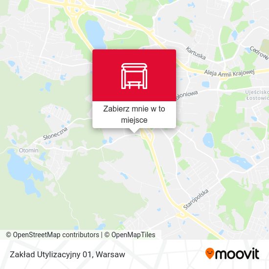 Mapa Zakład Utylizacyjny 01