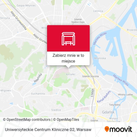 Mapa Uniwersyteckie Centrum Kliniczne 02