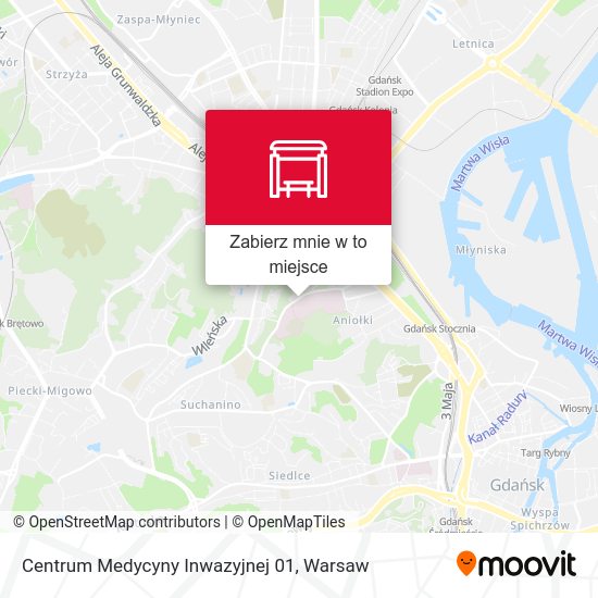 Mapa Centrum Medycyny Inwazyjnej 01