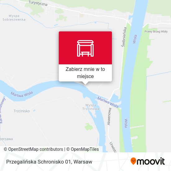 Mapa Przegalińska Schronisko 01