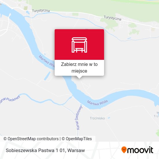 Mapa Sobieszewska Pastwa 1 01