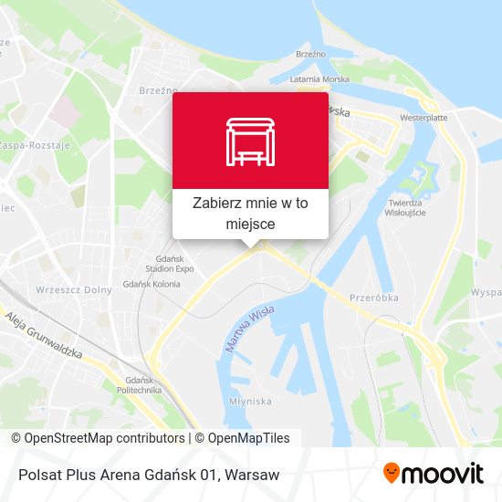 Mapa Polsat Plus Arena Gdańsk 01