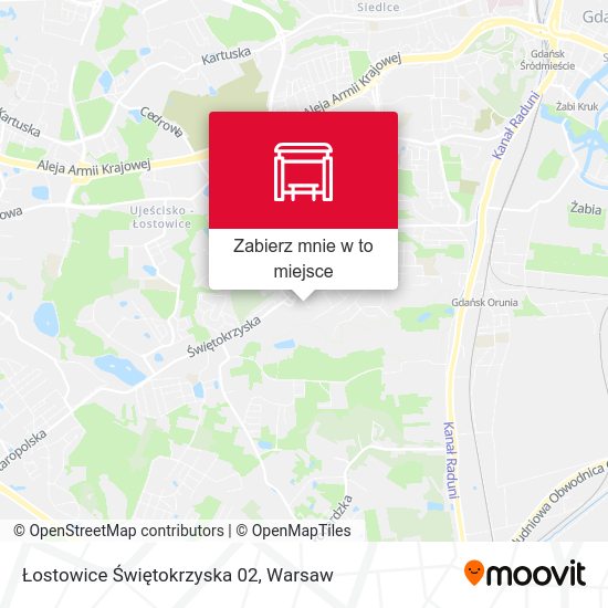 Mapa Łostowice Świętokrzyska 02