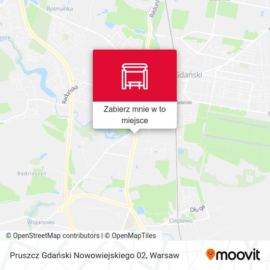 Mapa Pruszcz Gdański Nowowiejskiego 02