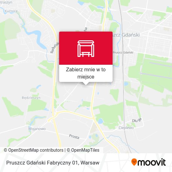 Mapa Pruszcz Gdański Fabryczny 01