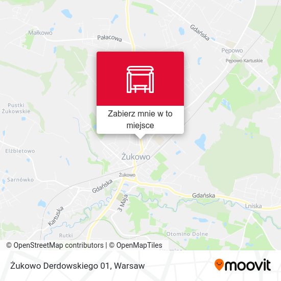 Mapa Żukowo Derdowskiego 01