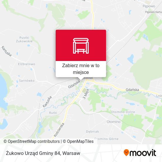 Mapa Żukowo Urząd Gminy 84