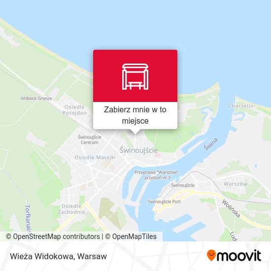 Mapa Wieża Widokowa