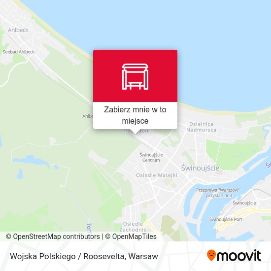 Mapa Wojska Polskiego / Roosevelta