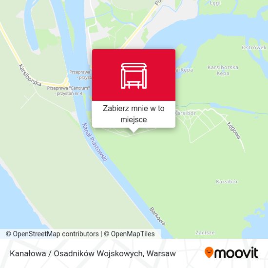 Mapa Kanałowa / Osadników Wojskowych