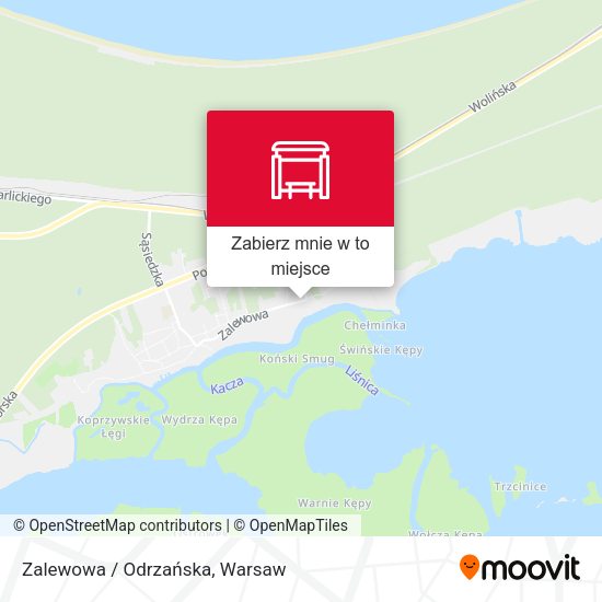 Mapa Zalewowa / Odrzańska