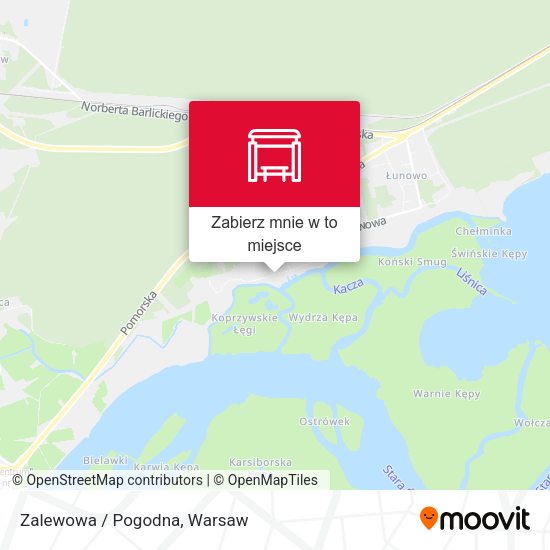 Mapa Zalewowa / Pogodna