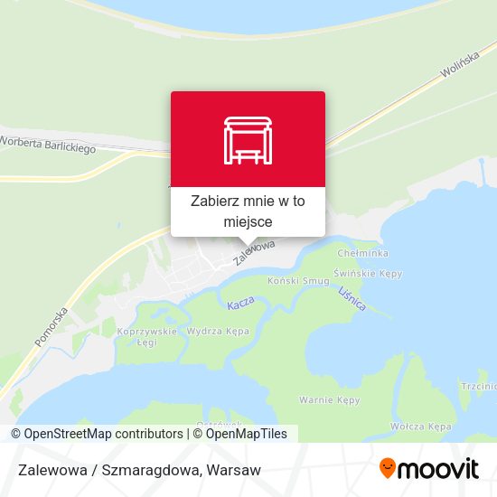 Mapa Zalewowa / Szmaragdowa