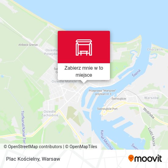 Mapa Plac Kościelny