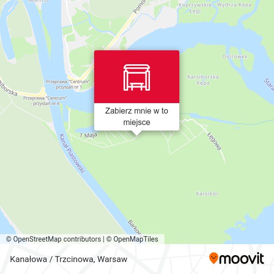 Mapa Kanałowa / Trzcinowa