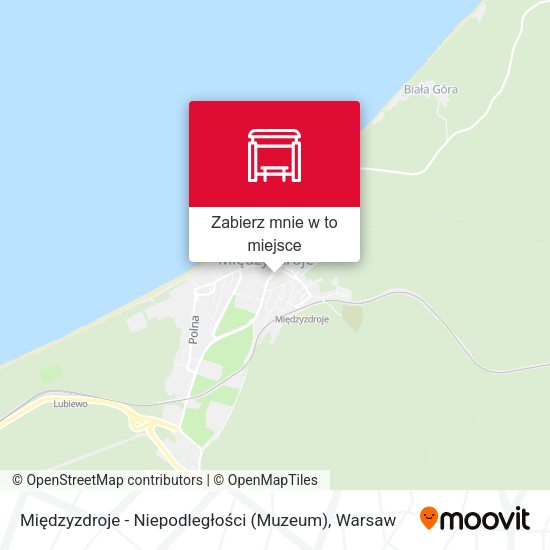 Mapa Międzyzdroje Muzeum Wpn