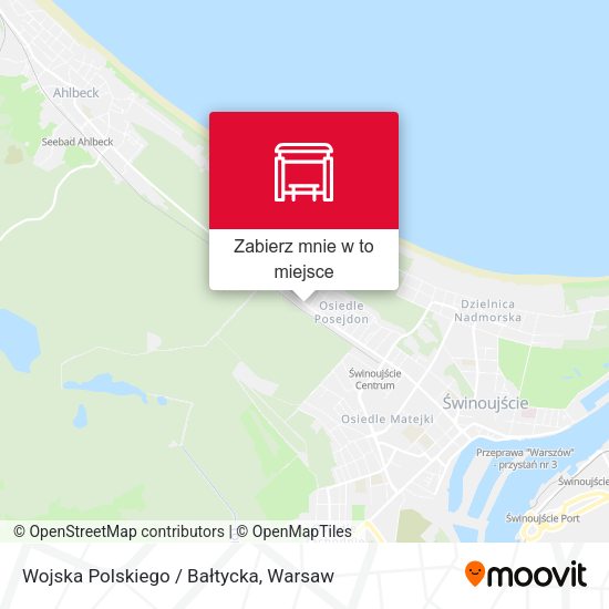 Mapa Wojska Polskiego / Bałtycka