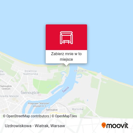 Mapa Uzdrowiskowa - Wiatrak