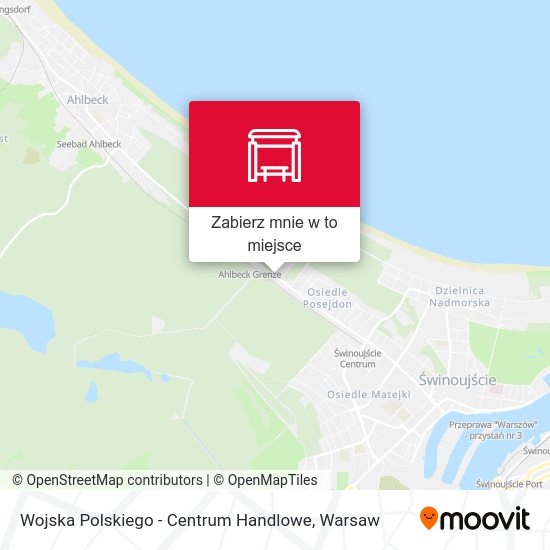 Mapa Wojska Polskiego - Centrum Handlowe