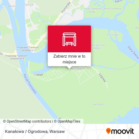 Mapa Kanałowa / Ogrodowa