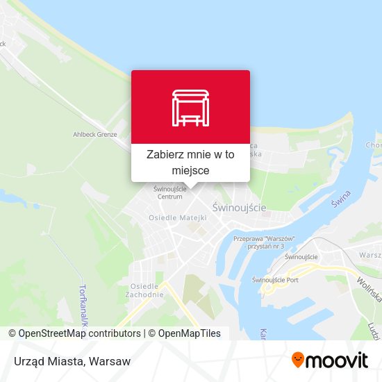 Mapa Urząd Miasta