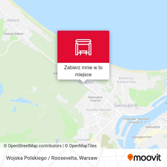 Mapa Wojska Polskiego / Roosevelta