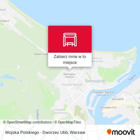 Mapa Wojska Polskiego - Dworzec Ubb